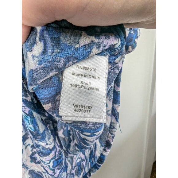 Coldwater Creek Top Women's Pintuck 3/4 Sleeve Boho Fairy Cottagecore Moroccan - Picture 5 of 6